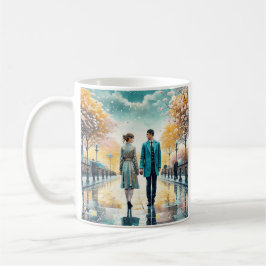 Taza De Café Nuestra historia de amor es mi favorita