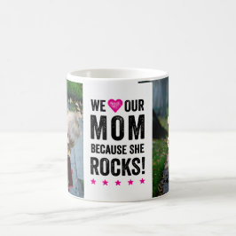 Taza De Café Nuestra mamá roca foto-taza