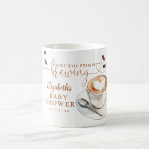 Taza De Café Nuestra Pequeña Judía Está Preparando Café Baby Sh
