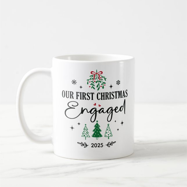Taza De Café Nuestra primera fiesta del café de Navidad (Izquierda)