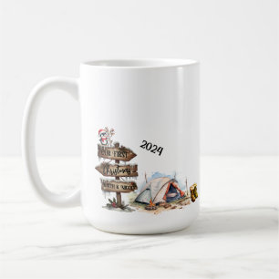 Taza De Café Nuestra primera pareja de rusos navideños recién c