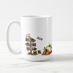 Taza De Café Nuestra primera pareja navideña de café recién cas