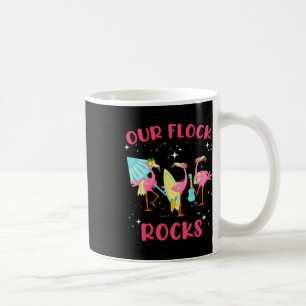 Taza De Café Nuestra rebaño Roca Flamingo Vacaciones familiares