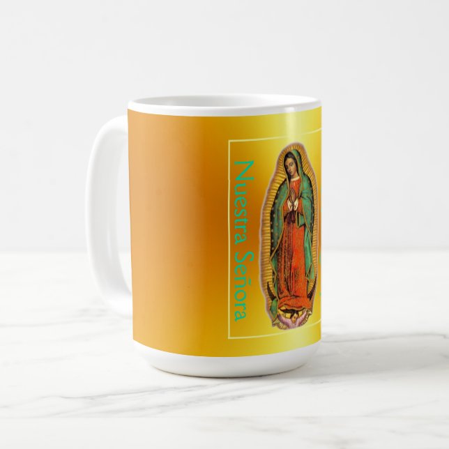 Taza De Café Nuestra Señora de Guadalupe (Anverso izquierdo)