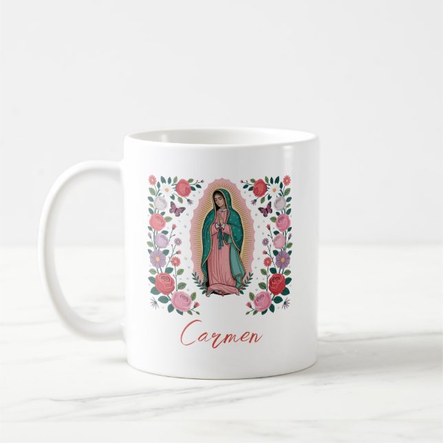 Taza De Café Nuestra Señora de Guadalupe  (Izquierda)