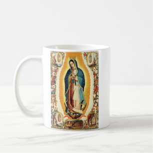Taza De Café Nuestra Señora De Guadalupe Arte Radiante