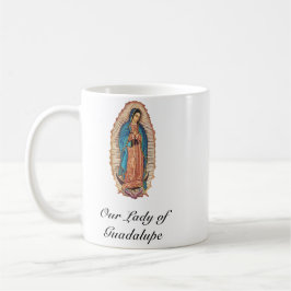 Taza De Café Nuestra Señora de Guadalupe Tilma Milagrosa Arte F