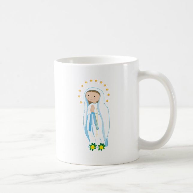 Taza De Café Nuestra señora de Lourdes (Derecha)