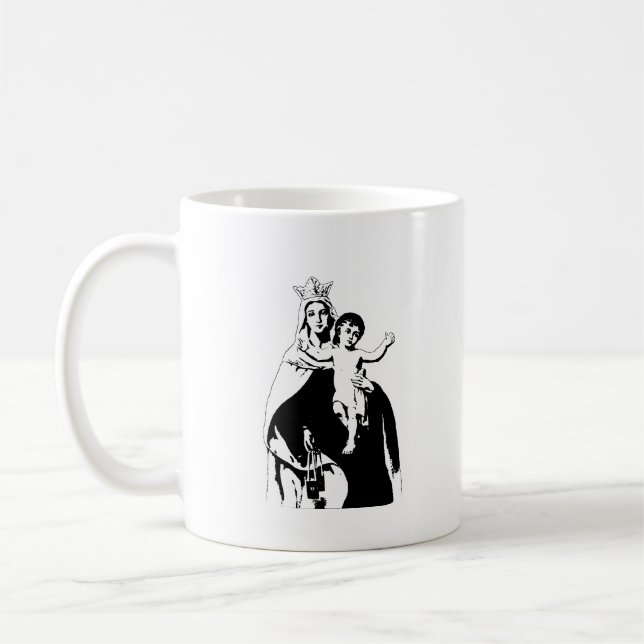 Taza De Café Nuestra Señora del Monte Carmelo (Izquierda)