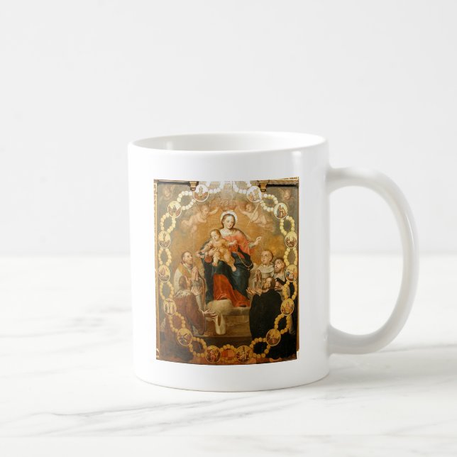 TAZA DE CAFÉ NUESTRA SEÑORA OF THE ROSARY (Derecha)