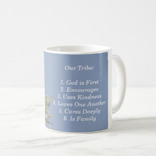 Taza De Café Nuestra tribu, levantamiento, bondad, aliento