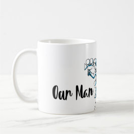 Taza De Café Nuestro hombre en Berlín - Tasse (blau)