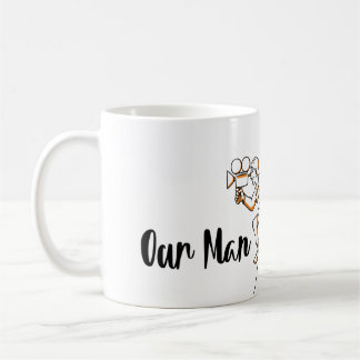 Taza De Café Nuestro hombre en Berlín - Tasse (naranja)