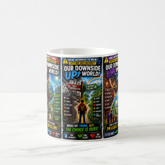 Taza De Café ¡Nuestro Mundo al Revés: ¡La Elección Es Nuestra!