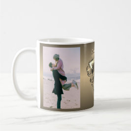 Taza De Café "Nuestro octavo aniversario del Boda de bronce"+Fo