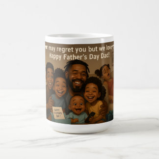 Taza De Café Nuestro padre es el mejor. Sin arrepentimientos