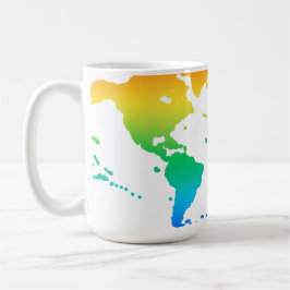 Taza De Café Nuestro planeta colorido