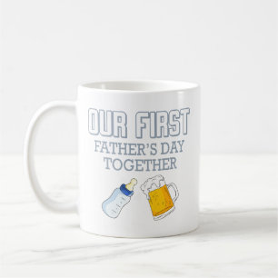 Taza De Café Nuestro primer día del padre juntos 👨 ‍ 👶 ❤️