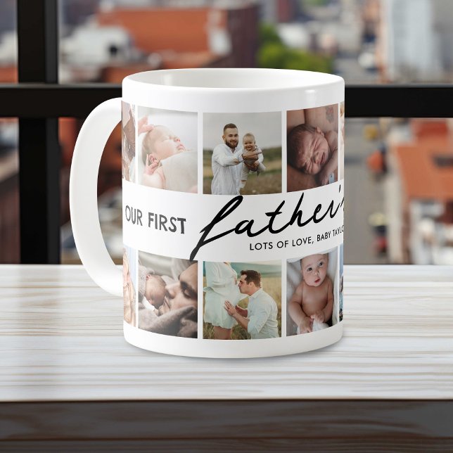Taza De Café Nuestro primer Día del Padre Juntos 14 Foto (Subido por el creador)