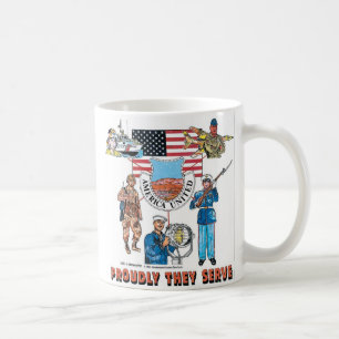 Taza De Café nuestros militares