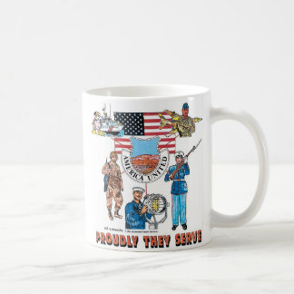 Taza De Café nuestros militares