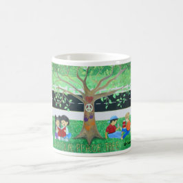 Taza De Café Nuestros Mugs de Árboles de la Paz