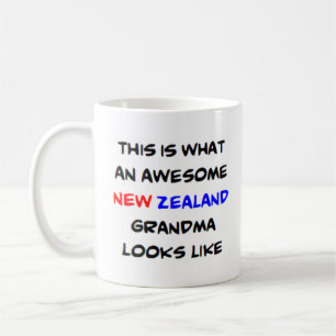 Taza De Café nueva abuela de zelandia, impresionante