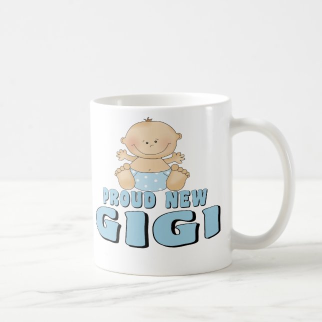 Taza De Café Nueva camiseta orgullosa de Gigi (Derecha)