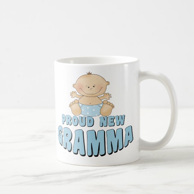 Taza De Café NUEVA camiseta ORGULLOSA de Grammy (Derecha)