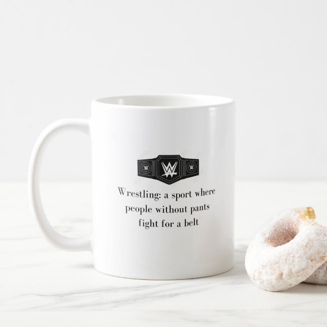 Taza De Café Nueva categoría Graciosa lucha contra el humor caf (Con donut)