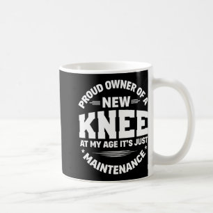 Taza De Café Nueva cirugía de reemplazo de rodilla Recuperación