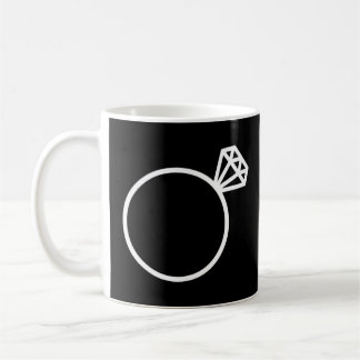Taza De Café Nueva esposa cristiana Verse, camiseta de luna de 