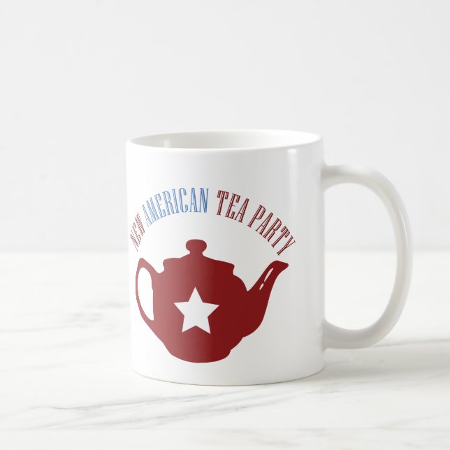 Taza De Café Nueva fiesta del té americana (Derecha)