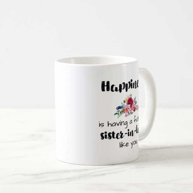 Taza De Café Nueva hermana en el futuro de Idea Mug (Anverso derecho)