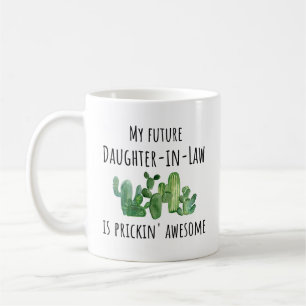 Taza De Café Nueva hija futura en derecho