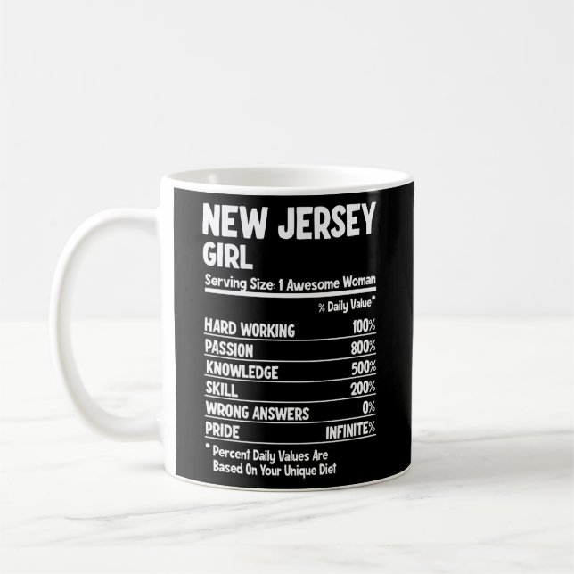 Taza De Café Nueva Jersey (Izquierda)