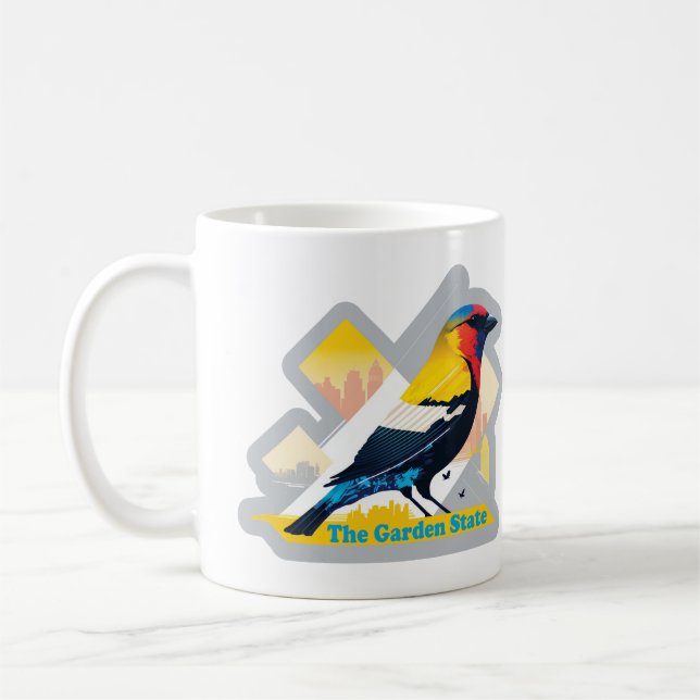 Taza De Café Nueva Jersey - El Estado del Jardín (Izquierda)