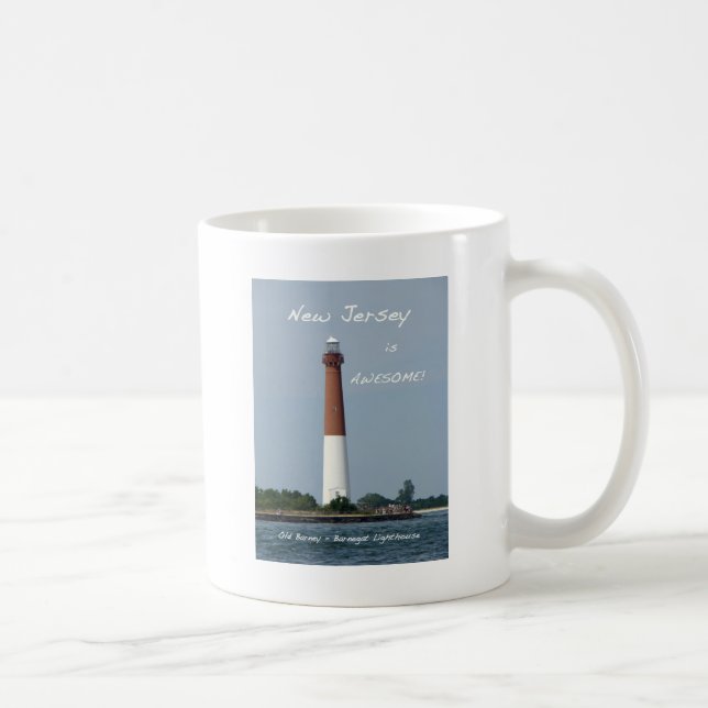 Taza De Café Nueva Jersey es impresionante - Faro Barnegat (Derecha)