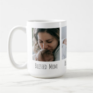 Taza De Café Nueva mamá| Primera mamá| Tres fotos