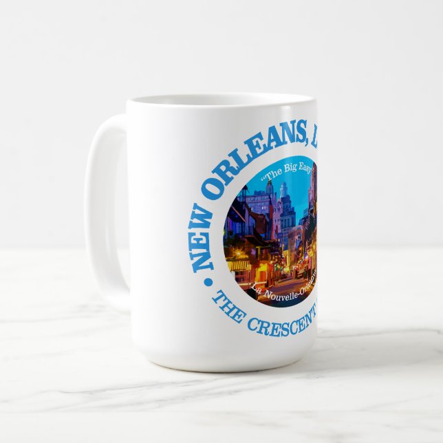 Taza De Café Nueva Orleans (ciudades) (Anverso izquierdo)