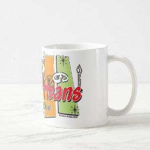 Taza De Café Nueva Orleans-Retro