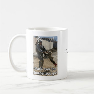 Taza De Café Nueva política fronteriza de Trump