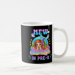 Taza De Café Nueva sirena en prek linda vuelta al cole preescol