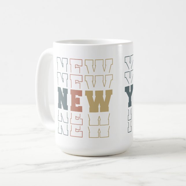 Taza De Café Nueva York (Anverso izquierdo)