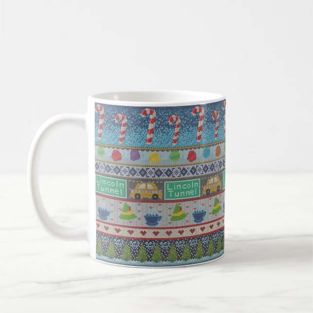 Taza De Café Nueva York a los Navidades (Izquierda)