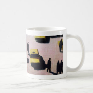 Taza De Café Nueva York lleva en taxi 1990