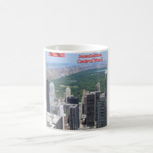 Taza De Café Nueva York - Manhattan & Central Park - Estados Un