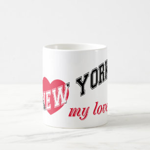Taza De Café Nueva York mi amor
