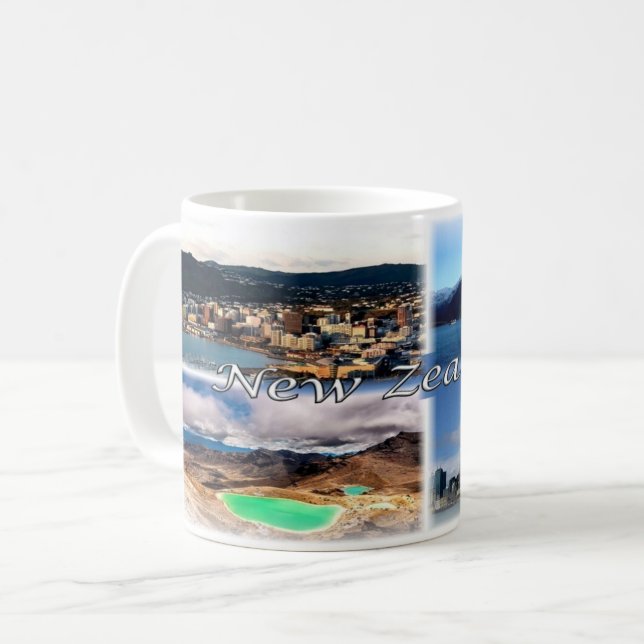 Taza De Café Nueva Zelanda - (Anverso izquierdo)