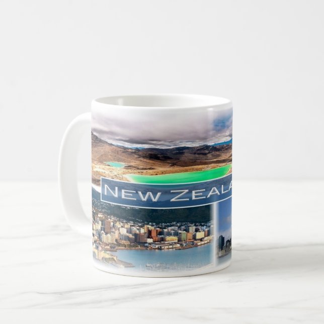 Taza De Café Nueva Zelanda - (Anverso izquierdo)